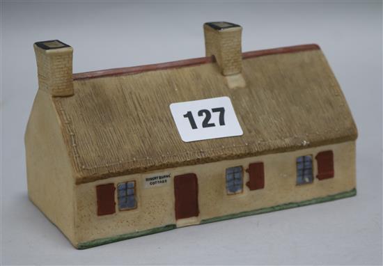 A Goss model of Burns Cottage